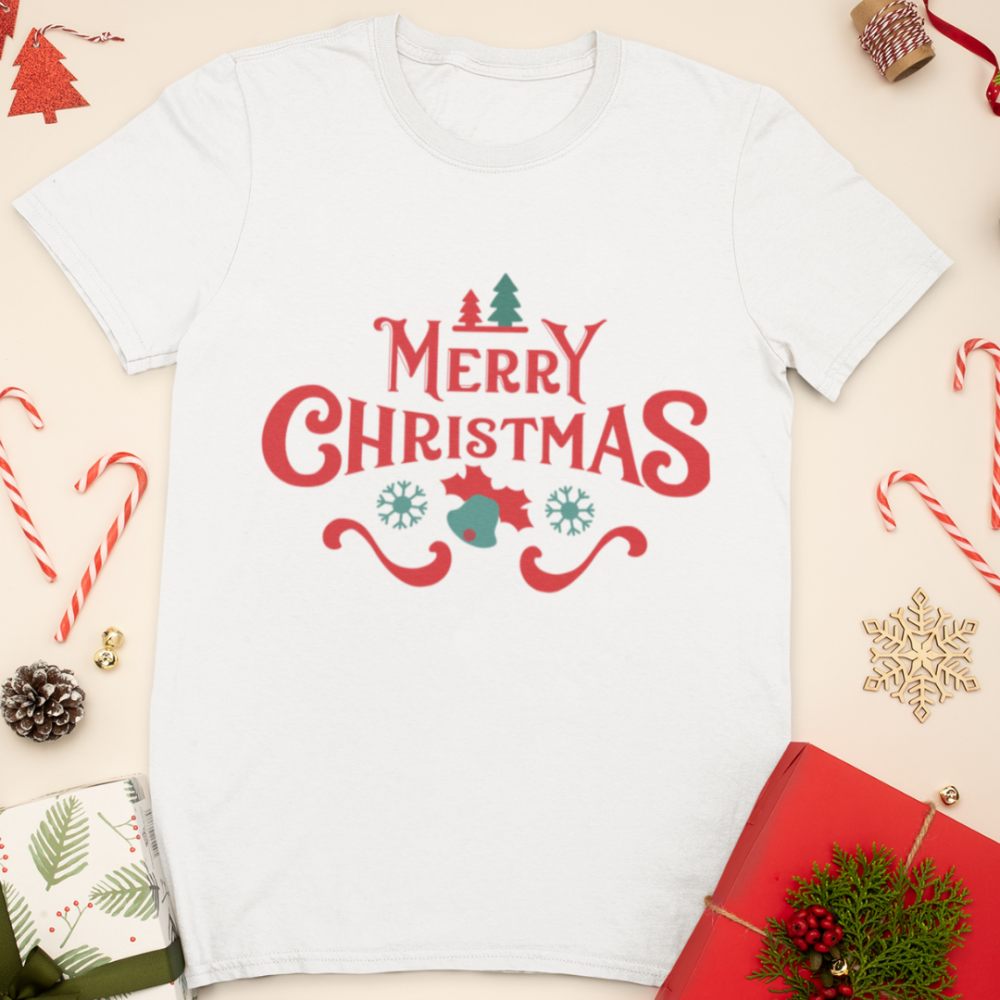 Детска коледна тениска Merry Christmas
