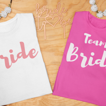 Тениски за Моминско парти - Bride, Bride to be Тениски за Моминско парти - Bride, Bride to be
