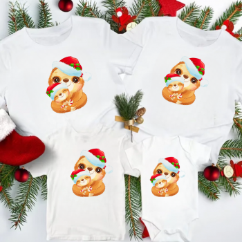 Семеен комплект тениски Christmas Hug