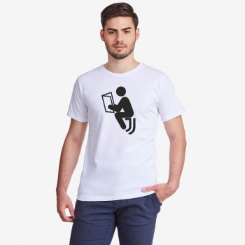 Мъжка бяла тениска Anti Juve