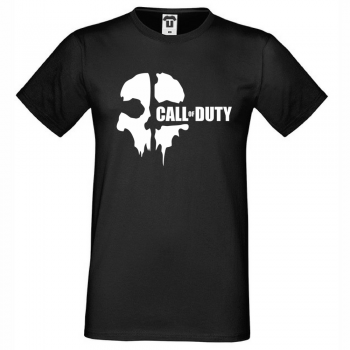 Мъжка черна тениска Call of duty Мъжка черна тениска Call of duty