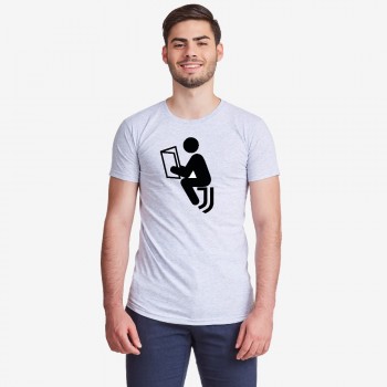 Мъжка сива тениска Anti Juve