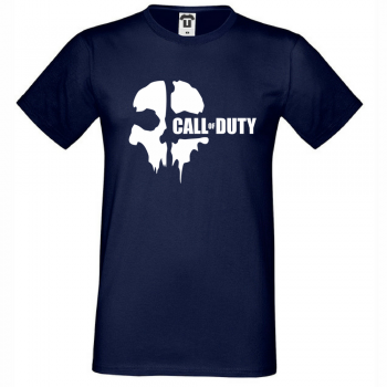 Мъжка тъмно-синя тениска Call of duty Мъжка тъмно-синя тениска Call of duty