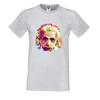 Мъжка сива тенискa Einstein