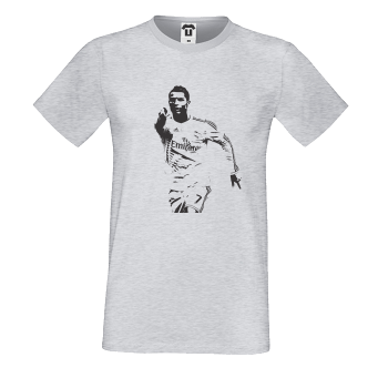 Мъжка сива тениска Ronaldo