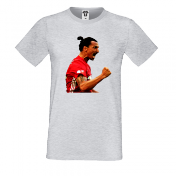 Мъжка сива тениска Zlatan